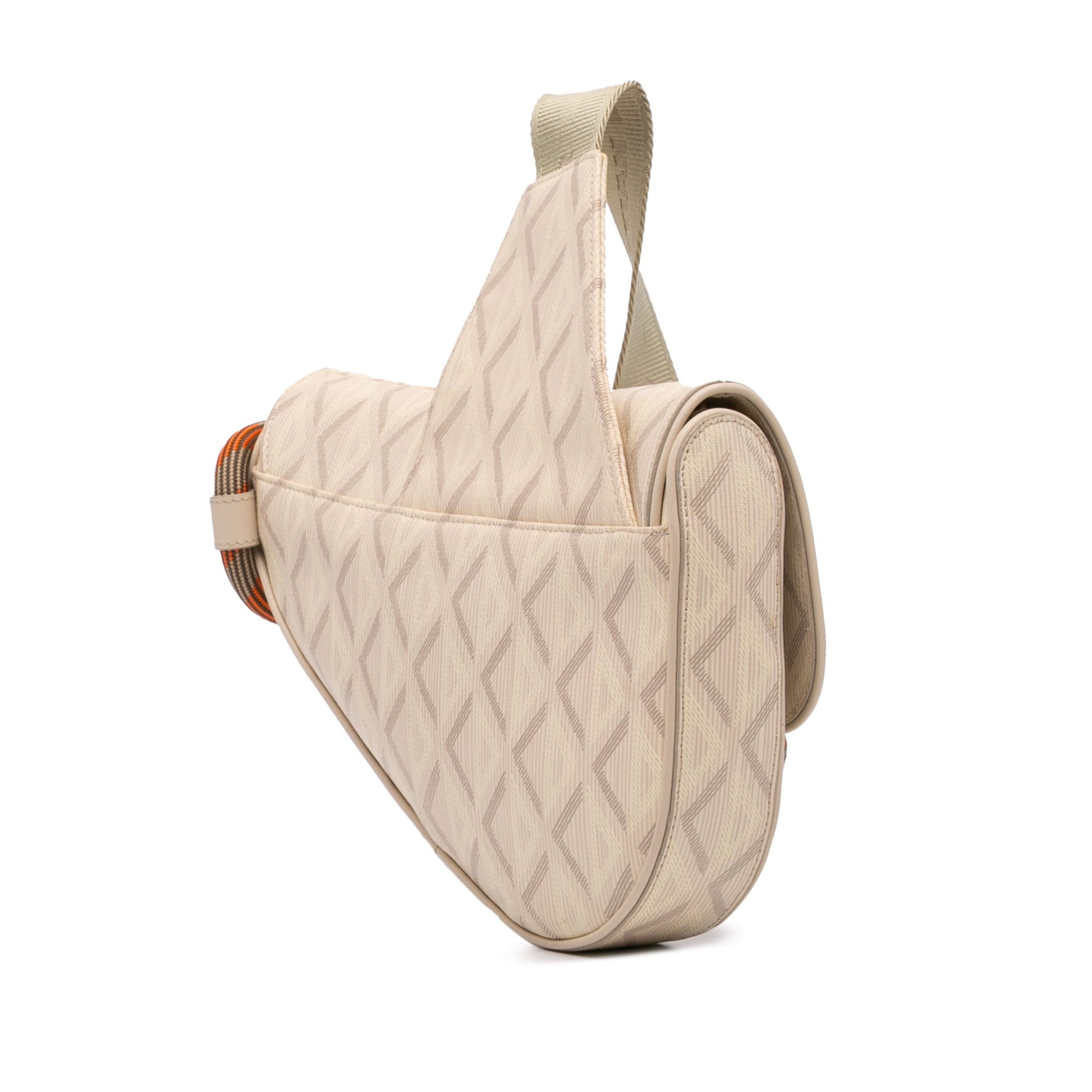 Coated Canvas CD Diamond Nautic Saddle Crossbody Dior - Heritage Fashion
