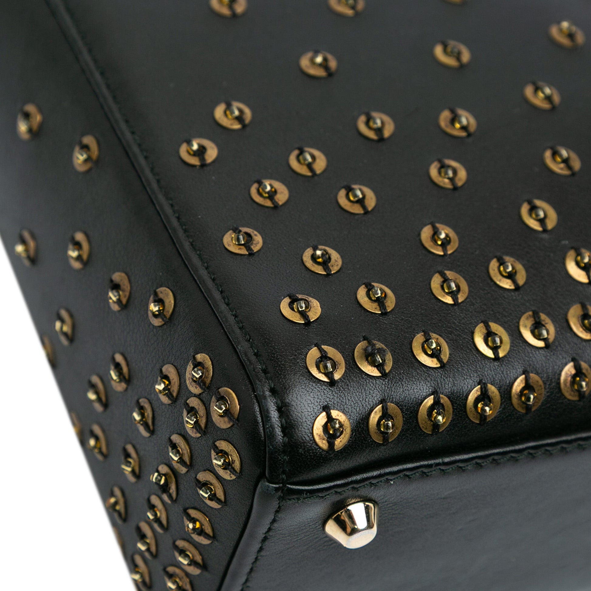 Mini Calfskin Embellished Lady Dior - Heritage Fashion